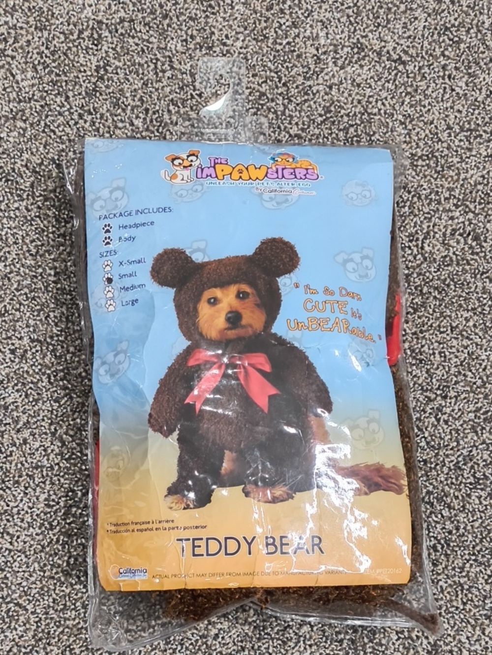 The ImPAWsters Teddy Bear Dog Costume